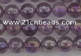 CNA702 15.5 inches 8mm round AB-color amethyst gemstone beads