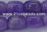 CNA718 15.5 inches 13*18mm drum lavender amethyst beads