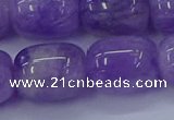 CNA719 15.5 inches 15*20mm drum lavender amethyst beads