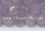 CNA789 15.5 inches 6mmm faceted round lavender amethyst beads