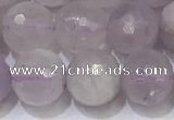 CNA791 15.5 inches 10mmm faceted round lavender amethyst beads