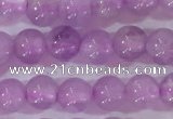 CNA950 15.5 inches 4mm round natural lavender amethyst beads