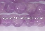CNA952 15.5 inches 6mm round natural lavender amethyst beads