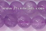 CNA954 15.5 inches 8mm round natural lavender amethyst beads