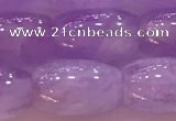 CNA975 15.5 inches 8*12mm drum natural lavender amethyst beads