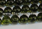 CNC432 15.5 inches 8mm round dyed natural white crystal beads