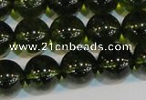 CNC434 15.5 inches 12mm round dyed natural white crystal beads