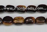 CNG01 15.5 inches 9*12mm nuggets yellow tiger eye gemstone beads