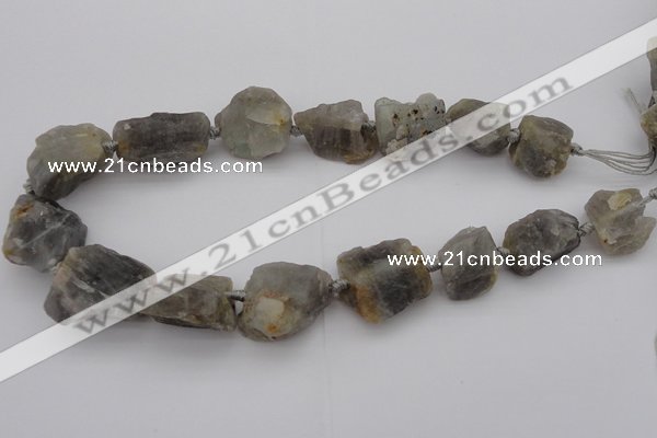 CNG1011 15.5 inches 15*25mm - 25*30mm nuggets labradorite beads