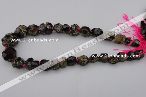 CNG1015 15.5 inches 10*14mm - 18*25mm nuggets red garnet beads