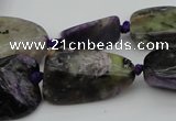 CNG1048 15.5 inches 12*16mm - 25*35mm nuggets charoite gemstone beads