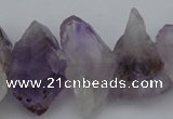 CNG1074 15.5 inches 20*30mm - 22*30mm nuggets lavender amethyst beads