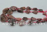 CNG1110 15.5 inches 10*15mm - 25*35mm nuggets rhodochrosite beads