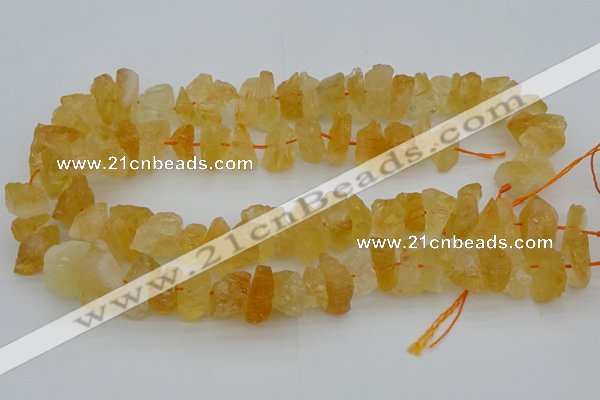 CNG1133 15.5 inches 8*12mm - 13*18mm nuggets citrine beads