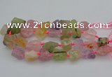 CNG1167 15.5 inches 15*25mm - 25*30mm nuggets mixed quartz beads