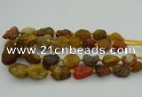 CNG1168 15.5 inches 15*25mm - 25*30mm nuggets agate beads