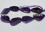 CNG1210 15.5 inches 30*45mm - 35*50mm freeform agate beads