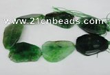 CNG1215 15.5 inches 35*40mm - 40*55mm freeform agate beads