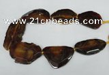 CNG1243 15.5 inches 30*50mm - 40*60mm freeform agate beads