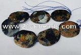 CNG1259 15.5 inches 40*50mm - 45*55mm freeform agate beads