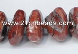 CNG1372 15.5 inches 12*20mm - 18*30mm nuggets agate beads