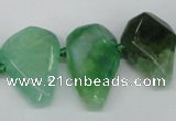 CNG1389 15.5 inches 15*20mm - 20*35mm freeform agate beads