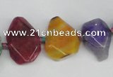 CNG1390 15.5 inches 15*20mm - 20*35mm freeform agate beads