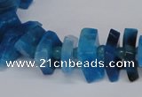 CNG1403 15.5 inches 10*15mm - 12*22mm nuggets agate gemstone beads