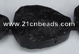CNG1422 15.5 inches 25*35mm - 30*40mm freeform agate beads