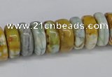 CNG1445 15.5 inches 6*15mm - 8*15mm nuggets agate gemstone beads