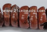 CNG1462 15.5 inches 11*30mm - 13*30mm nuggets agate gemstone beads