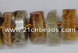 CNG1486 15.5 inches 10*15mm - 12*25mm nuggets agate gemstone beads