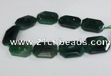 CNG1683 15.5 inches 30*40mm freeform agate gemstone beads wholesale