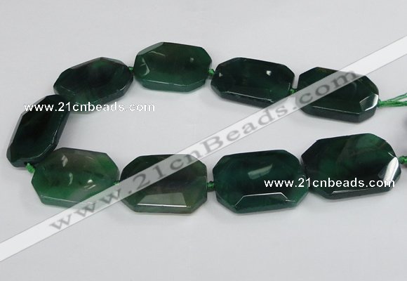 CNG1683 15.5 inches 30*40mm freeform agate gemstone beads wholesale