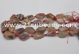 CNG1714 15.5 inches 15*20mm - 20*30mm nuggets sunstone beads