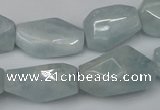 CNG1720 15.5 inches 15*20mm - 20*30mm nuggets aquamarine beads