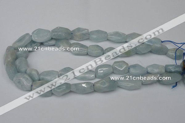 CNG1720 15.5 inches 15*20mm - 20*30mm nuggets aquamarine beads