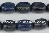 CNG21 15.5 inches 12*17mm nuggets lapis lazuli gemstone beads