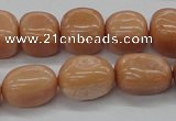 CNG213 15.5 inches 12*16mm nuggets red aventurine beads