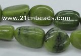 CNG216 15.5 inches 13*18mm nuggets canadian jade gemstone beads