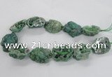 CNG2162 15.5 inches 25*35mm - 35*40mm nuggets druzy agate beads