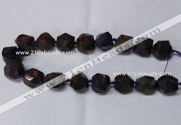 CNG2186 15.5 inches 13*18mm - 15*20mm faceted nuggets agate beads