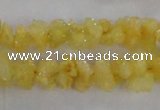 CNG2201 15.5 inches 8*10mm - 10*12mm nuggets plated druzy quartz beads