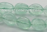 CNG227 15.5 inches 12-20mm*16-25mm nuggets green fluorite beads