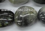 CNG231 15.5 inches 22*30mm nuggets labradorite gemstone beads