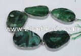 CNG2394 7.5 inches 35*45mm - 45*55mm freeform agate gemstone beads