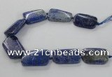 CNG2428 15.5 inches 25*35mm - 30*40mm freeform lapis lazuli beads