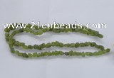 CNG2537 4*6mm – 6*10mm nuggets peridot beads wholesale