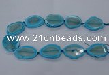 CNG2611 15.5 inches 30*35mm - 40*45mm freeform agate beads