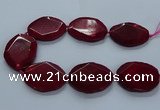 CNG2656 15.5 inches 38*48mm - 42*55mm freeform agate beads